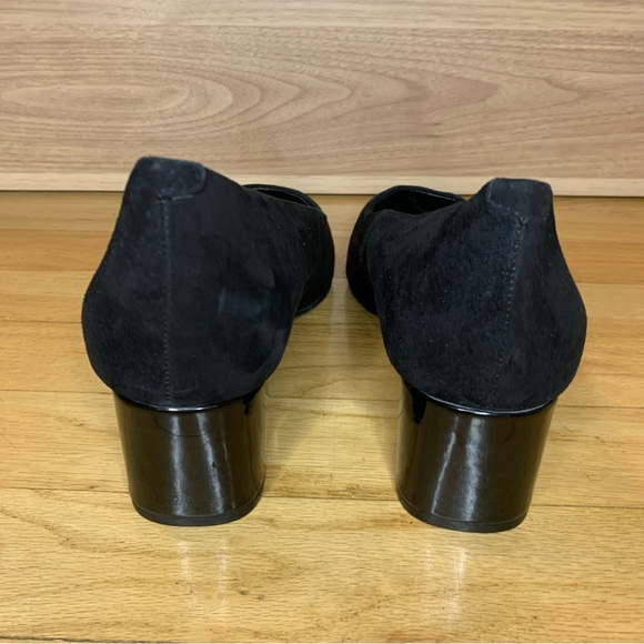 Trotters Kari Pointed Toe Pump in Black Suede - Size 9 WW - Picture 4 of 9